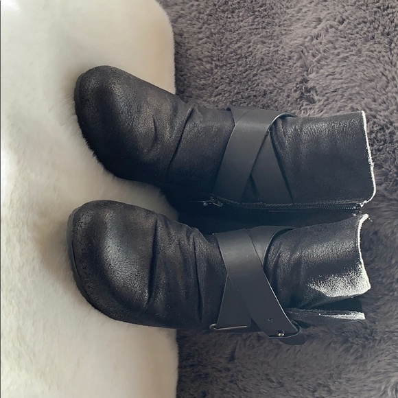 Black Wedge booties 37 - Picture 2 of 3